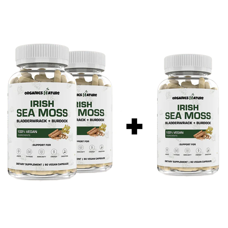 Irish Sea Moss With Bladder Wrack & Burdock Root