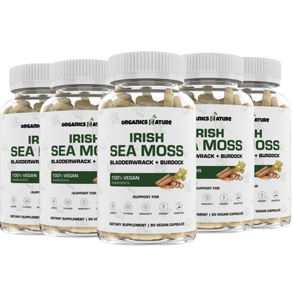 Sea Moss With Bladderwrack & Burdock Root - 1 Bottle